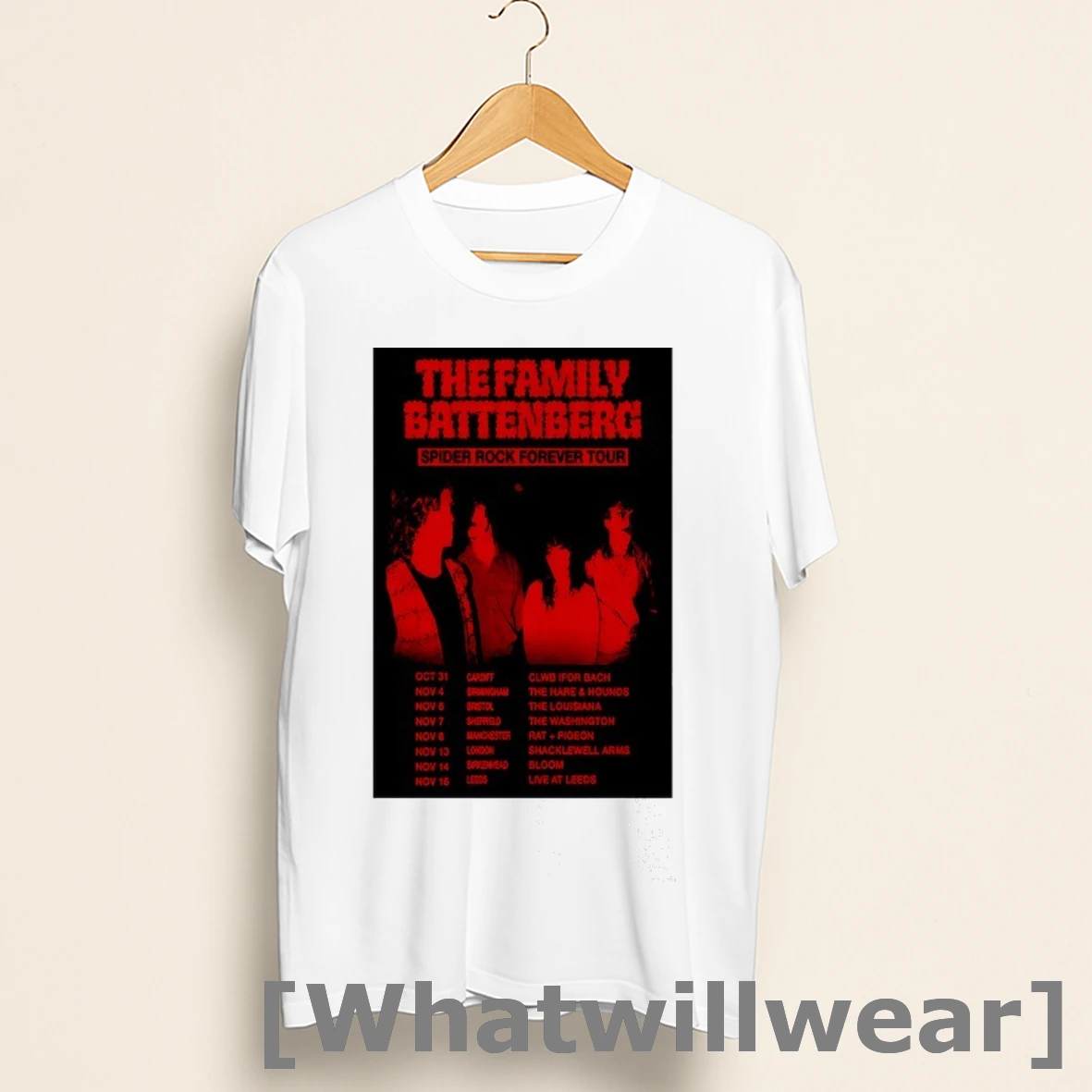 Official The Family Battenberg Tour Summer 2025 Shirts