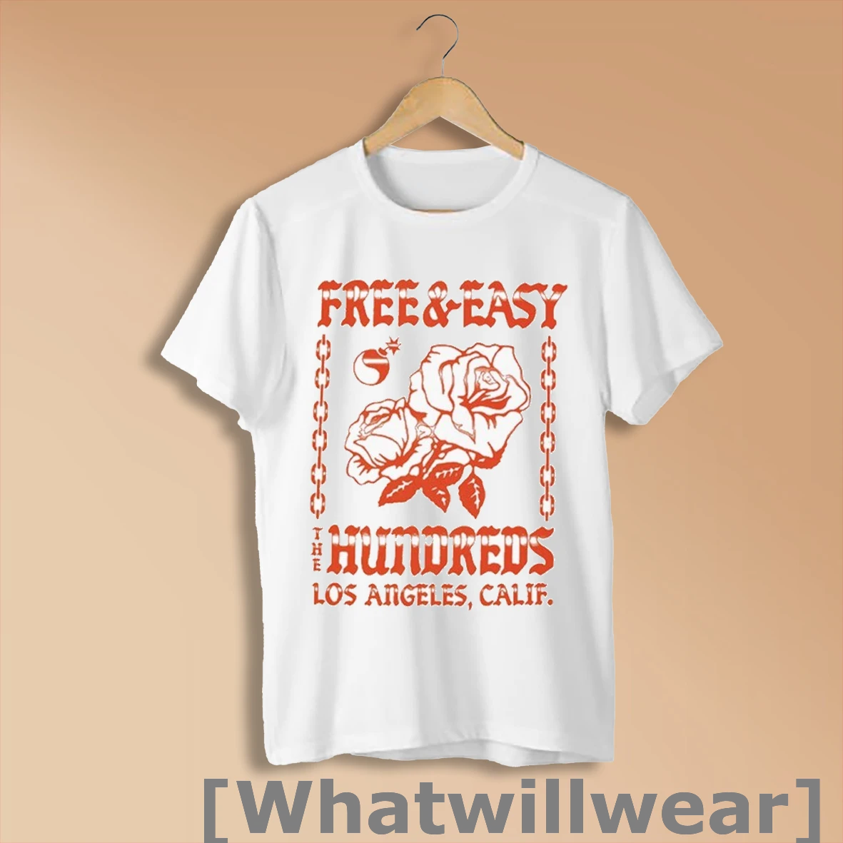 Official The Hundreds Los Angeles Calif Foree And Easy Rose T Shirts Shirt Shirt Sweatshirt