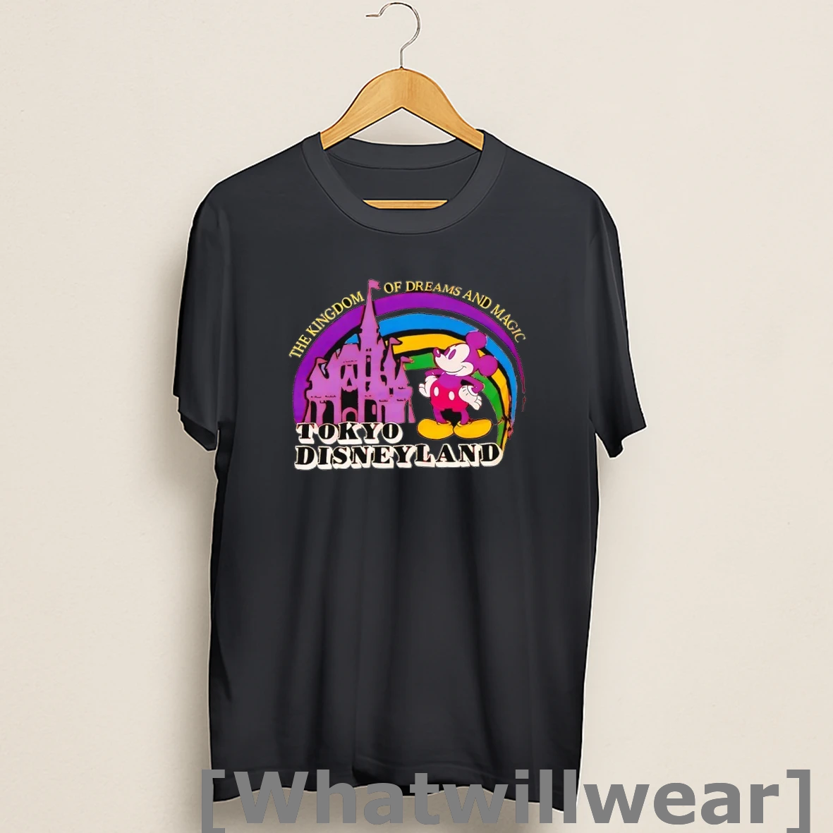 Official The Kingdom Of Dreams And Magic Tokyo Disneyland Shirts
