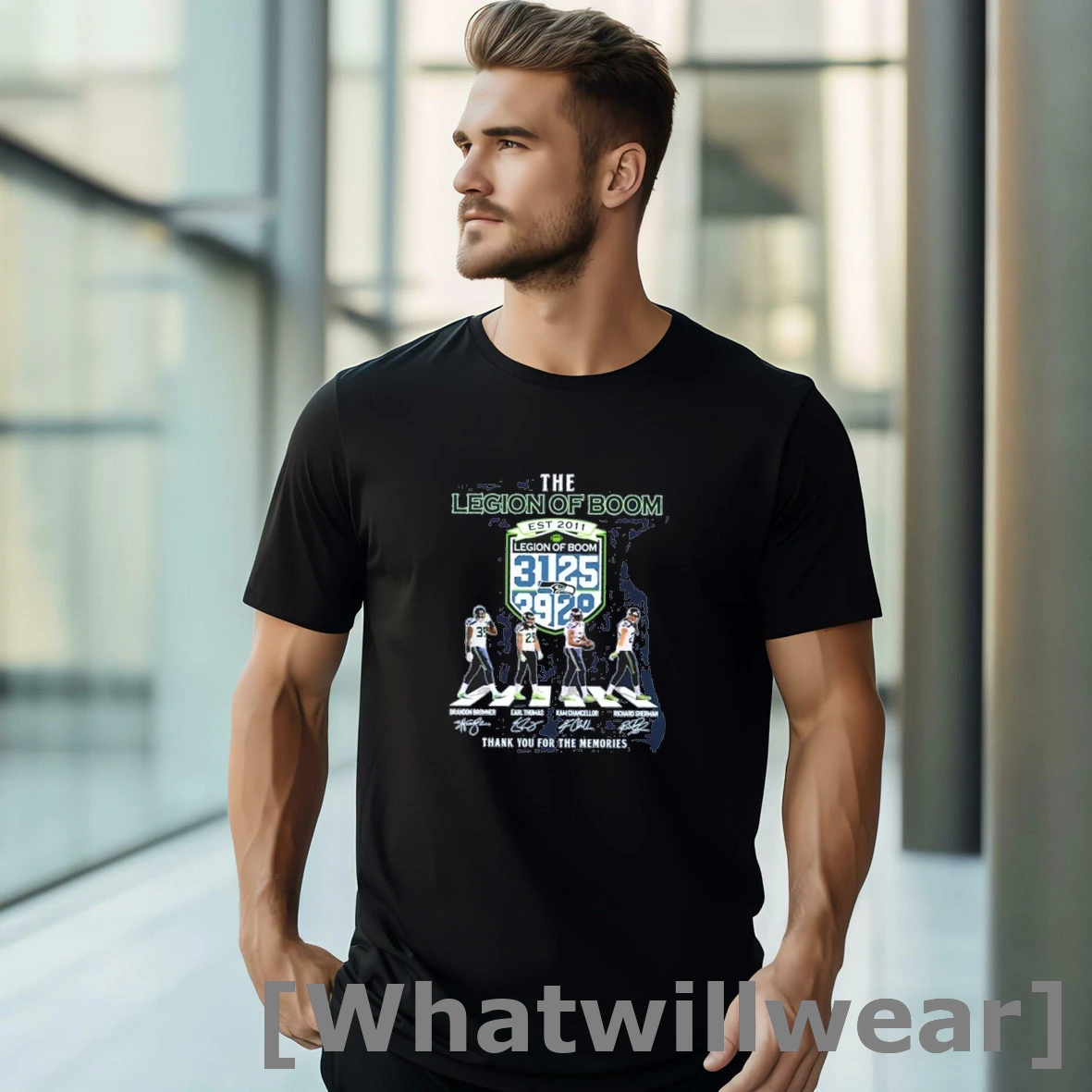 Official The Legion Of Boom Player Aber Road Signature Thank You For The Memories Tshirts Sweater