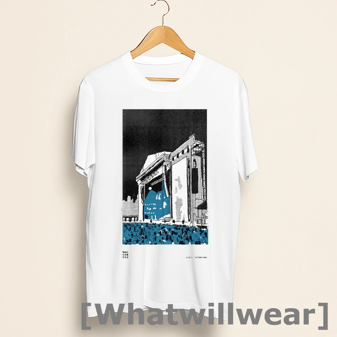 Official The Maccabees Aug 24 2025 Victoria Park Au Shirts