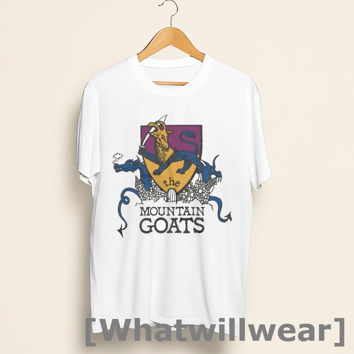 Official The Mountain Goats Coat Of Arms Shirts