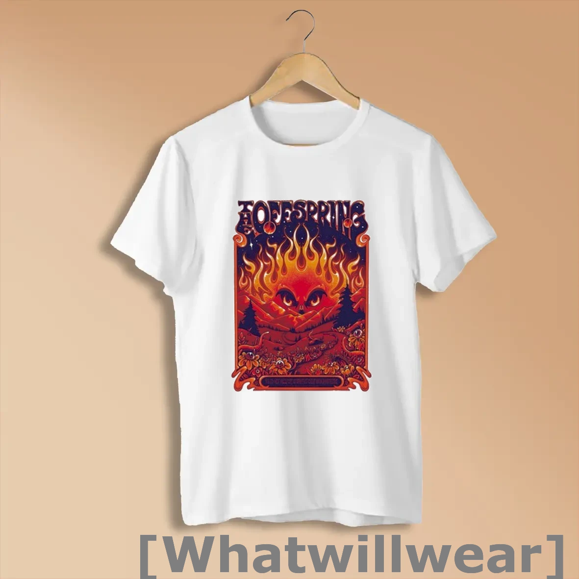 Official The Offspring Sept 6 2025 Utah Tour Shirts
