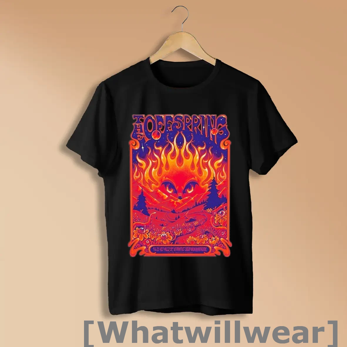 Official The Offspring West Valley City Tour On Sept 6 2025 T Shirts Shirts