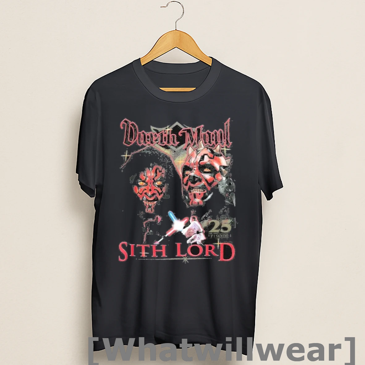 Official The Phantom Menace Darth Maul Sith Lord Shirts
