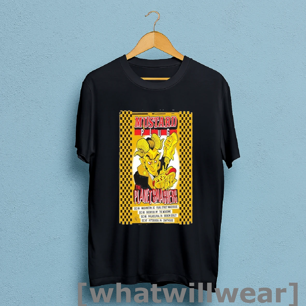 Official The Planet Smashers Mustard Plug Concert 2025 Tour Shirt Sweatshirt