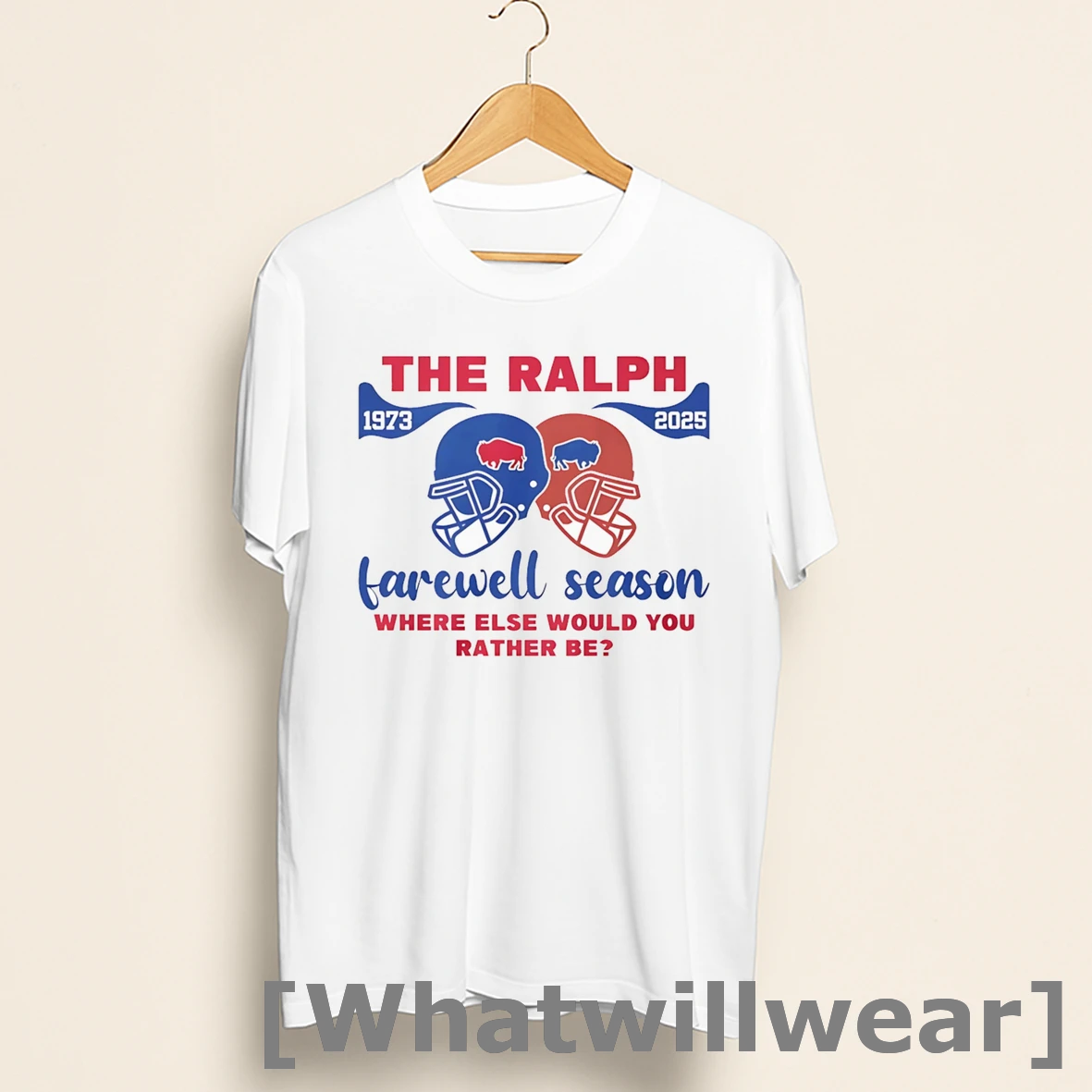 Official The Ralph Farewell Season Where Else Would You Rather Be Buffalo Bills Shirts