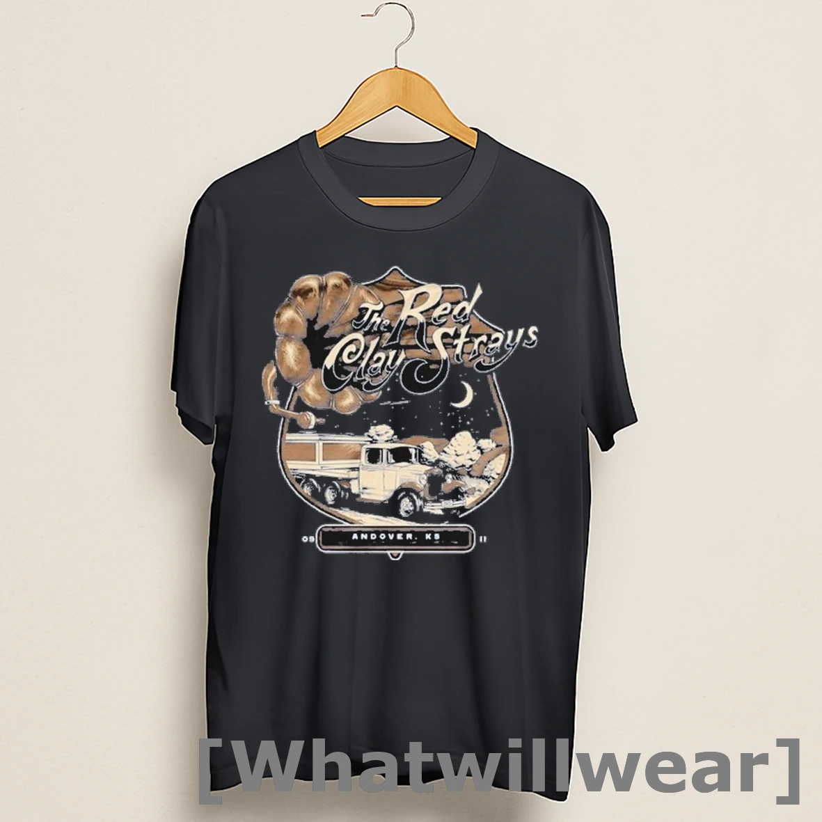 Official The Red Clay Strays Tour 2025 Andover Ks On September 11 Shirts