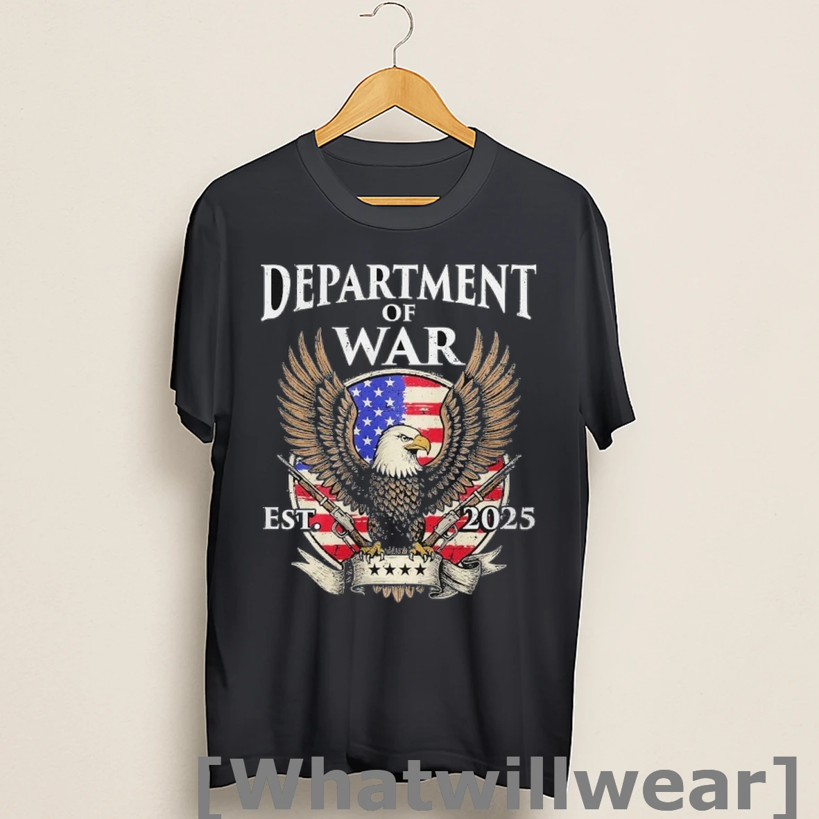 Official The Return Of The Department Of War Est 2025 Eagle American Flag Shirts