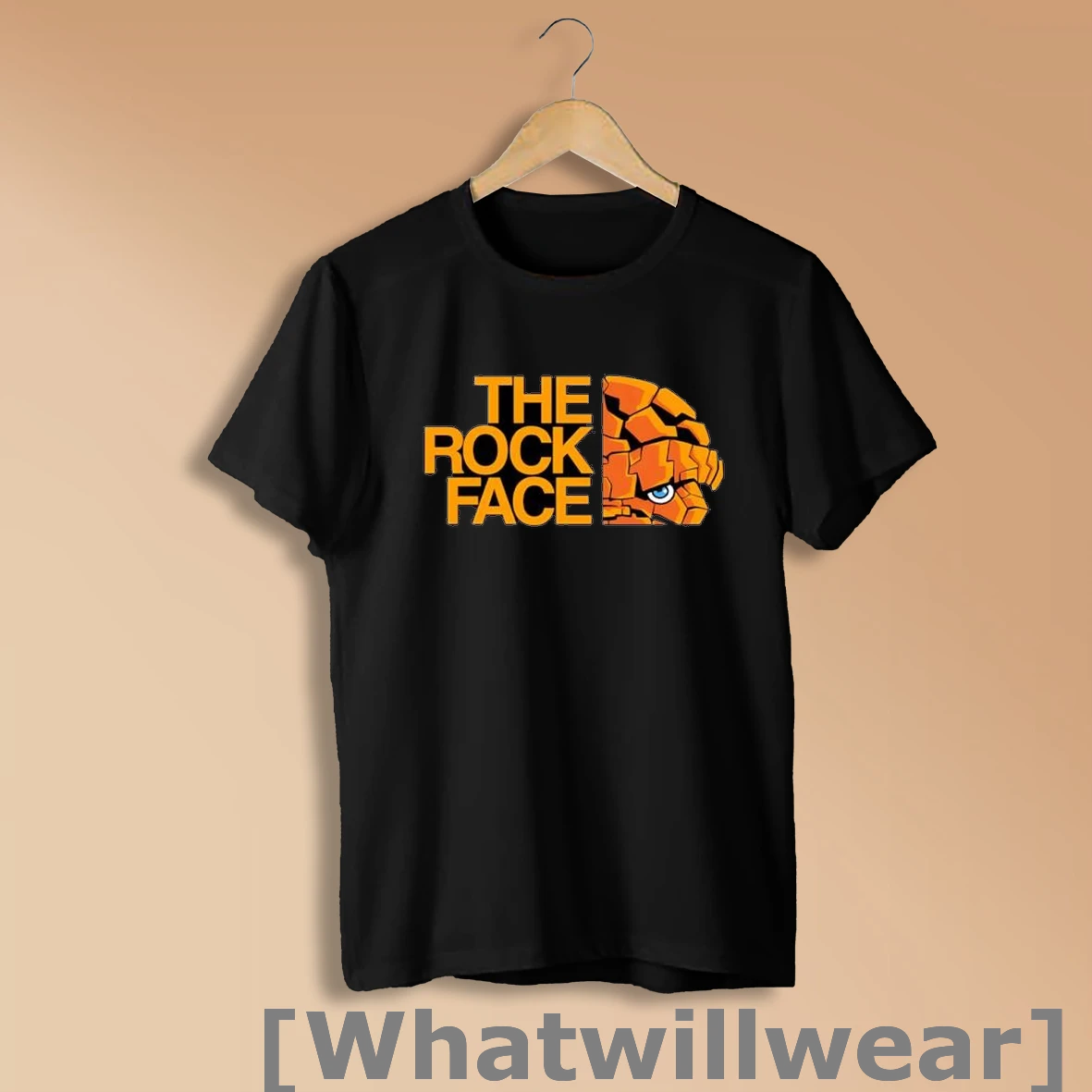 Official The Rock Face Fantastic Four Thing Shirt Sweatshirt