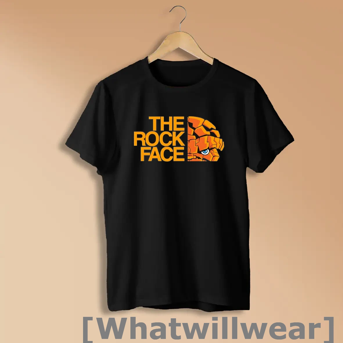 Official The Rock Face Parody Shirts