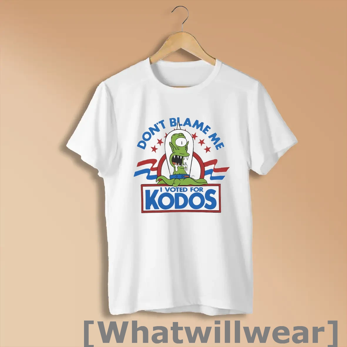 Official The Simpsons Dont Blame Me I Voted For Kodos Shirts