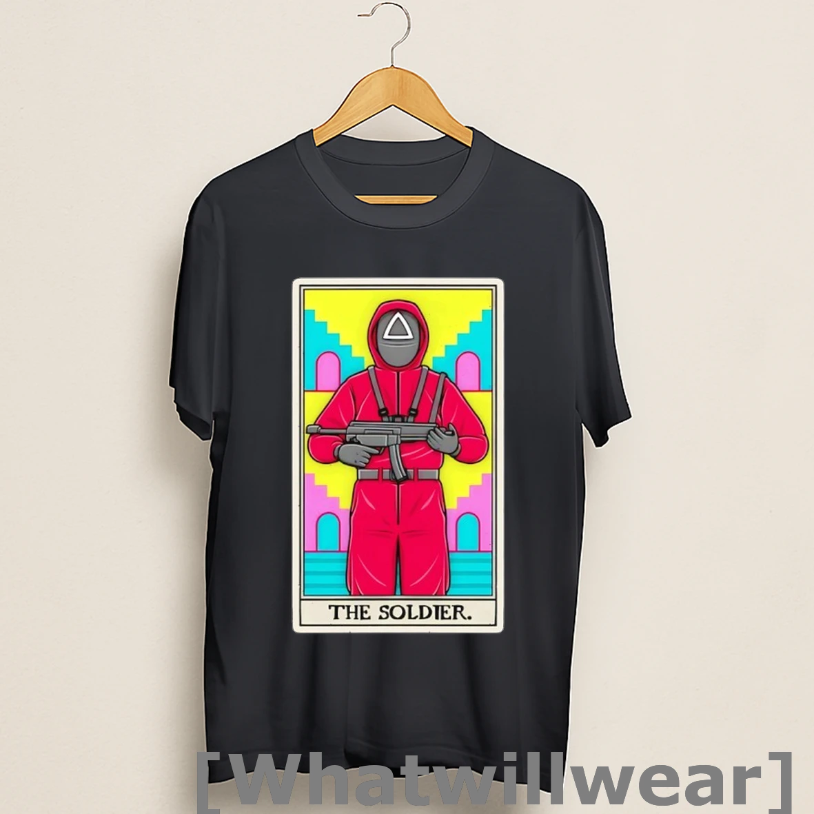 Official The Soldier Squid Game Tarot Card Shirts