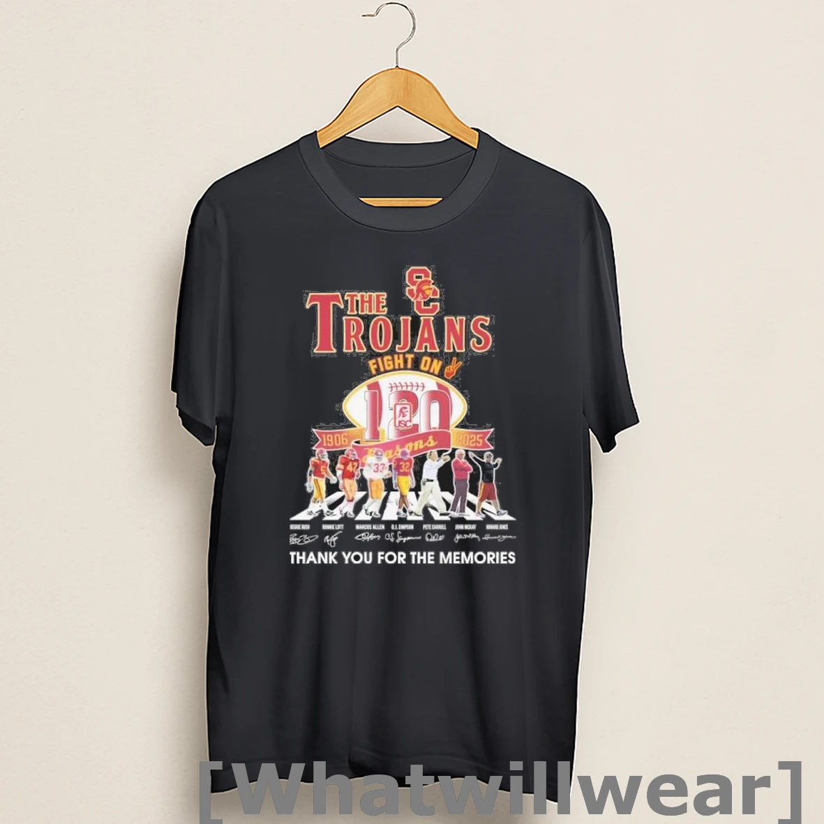 Official The Usc Trojans Abbey Road Fight On 120 Seasons Shirts
