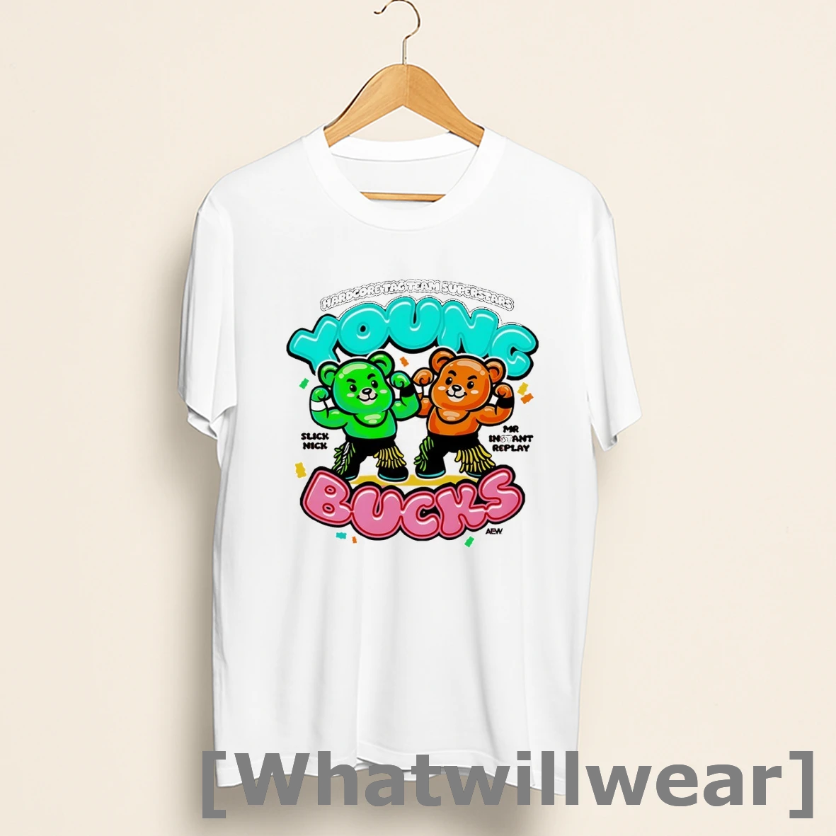 Official The Young Bucks Gummy Bucks Shirts