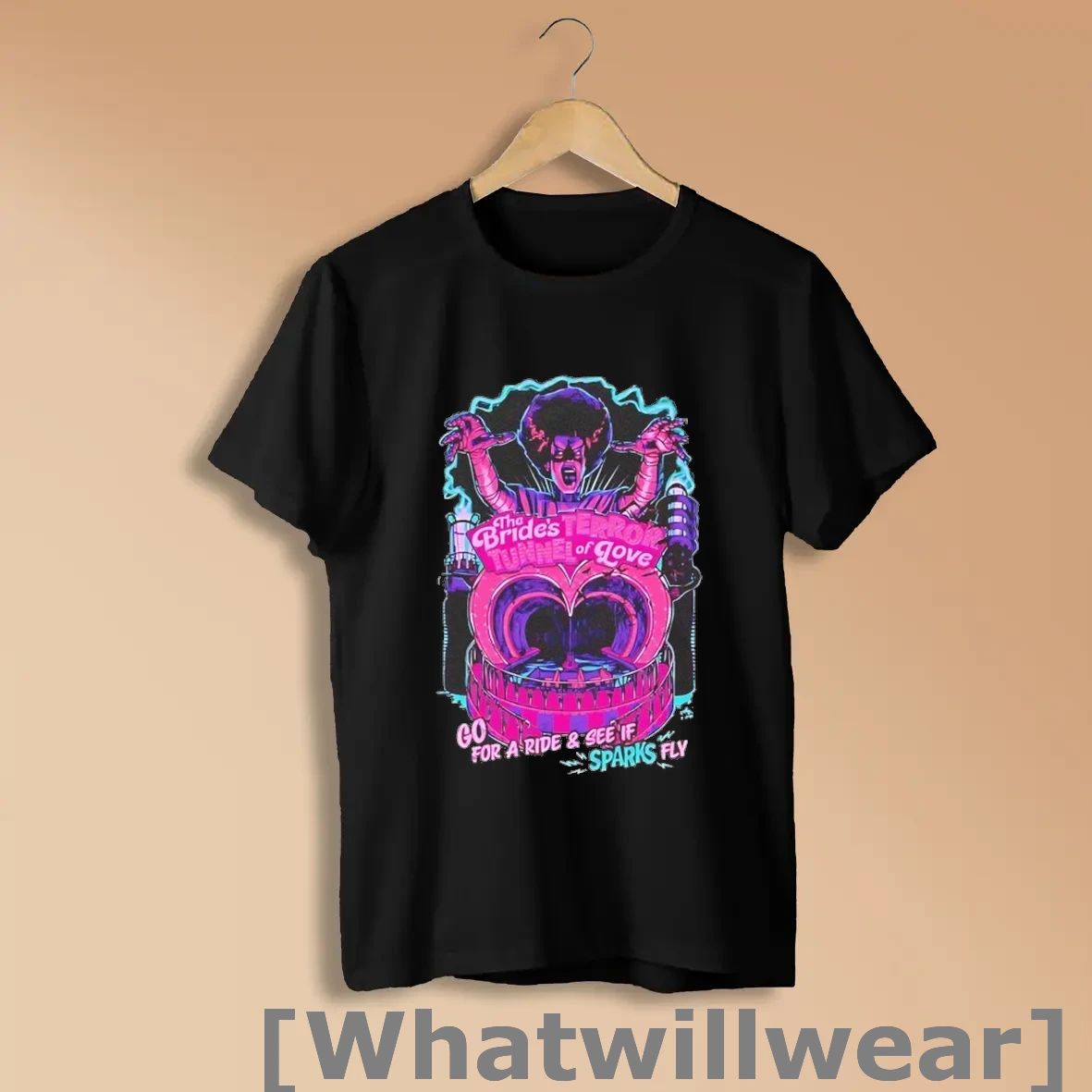 Official The Bride Terror Tunnel Of Love Go For A Ride And See If Sparks Fly Shirts