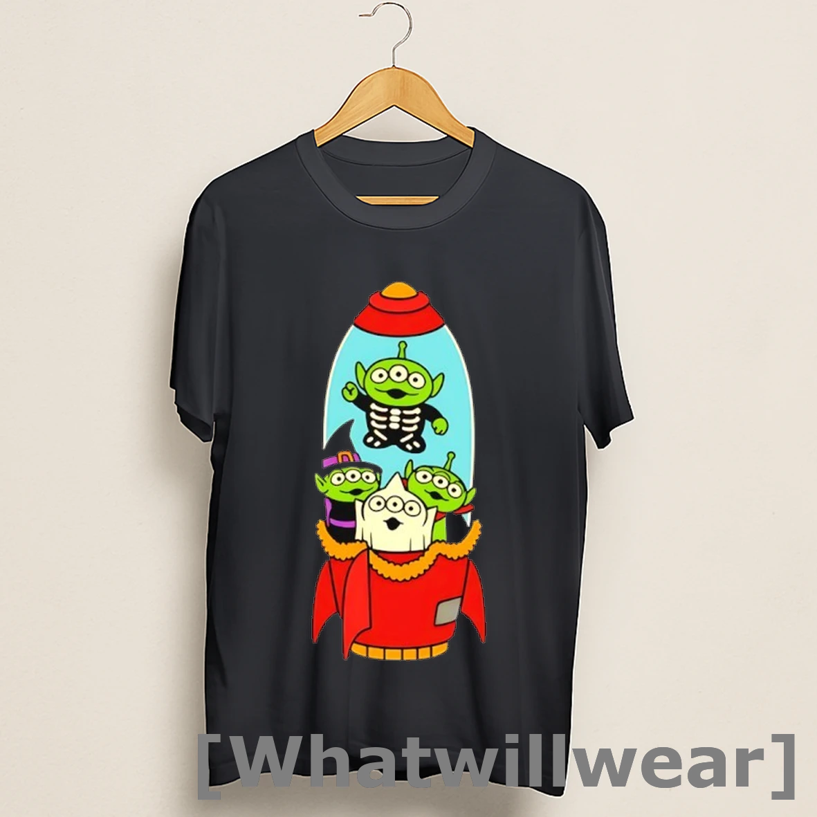 Official The Chosen Little Green Men Toy Story Aliens Shirts