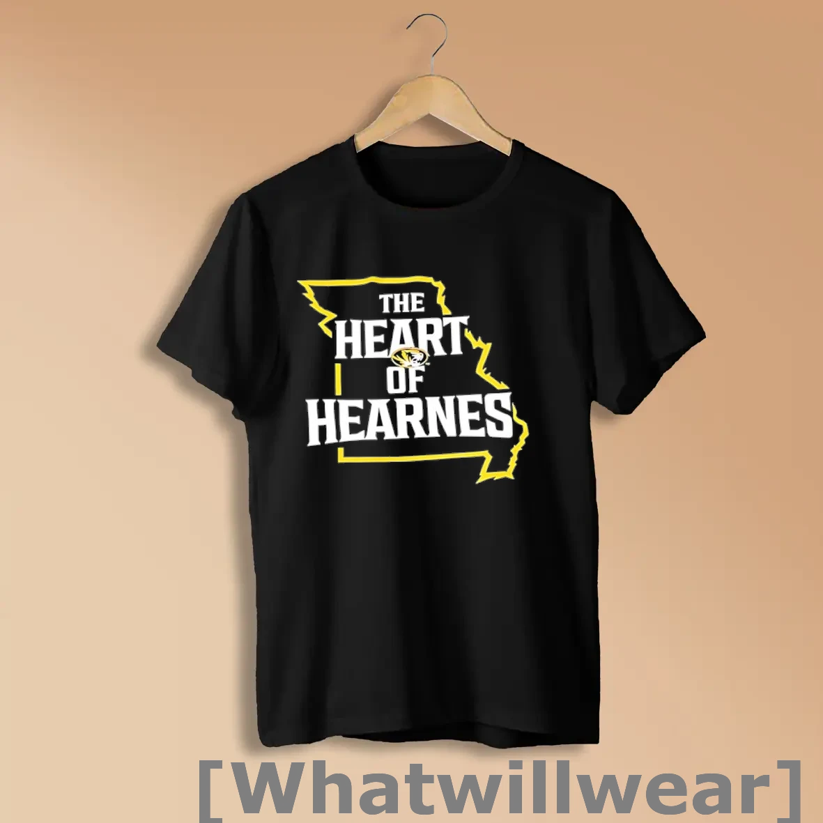 Official The Heart Of Hearnes Missouri Tigers Map Shirts