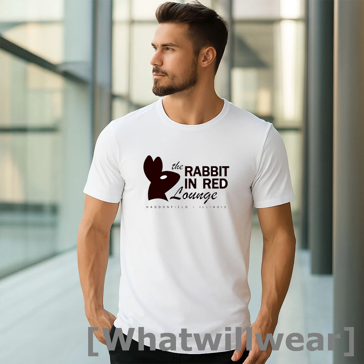 Official The Rabbit In Red Lounge Tshirts Sweater