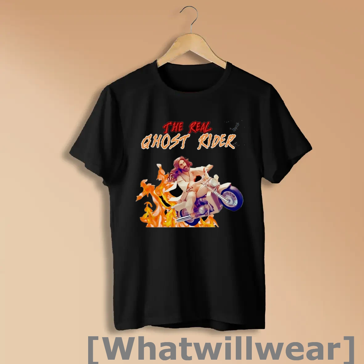 Official The Real Ghost Rider Jesus Shirts