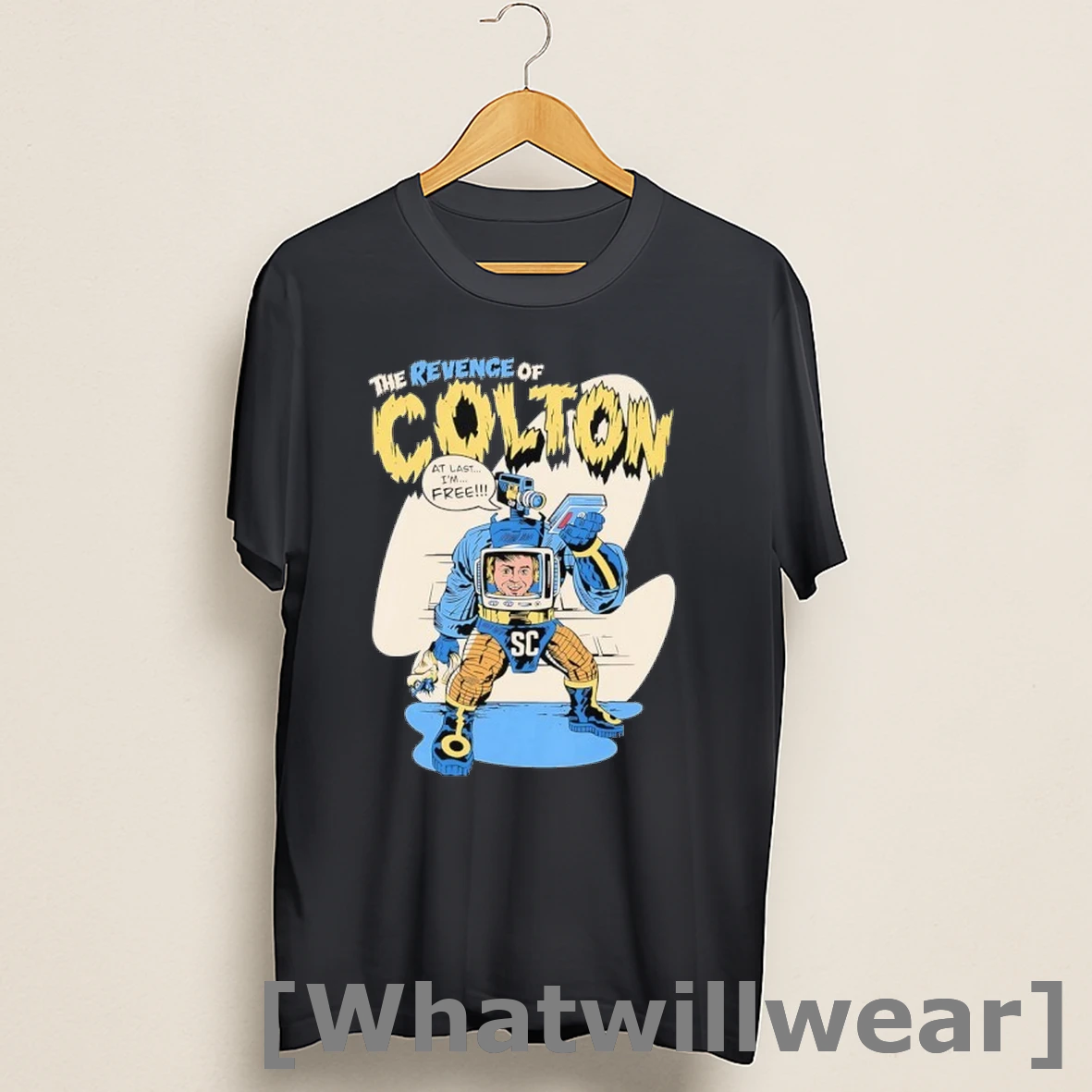 Official The Revenge Of Colton At Last Im Free Comic Shirts