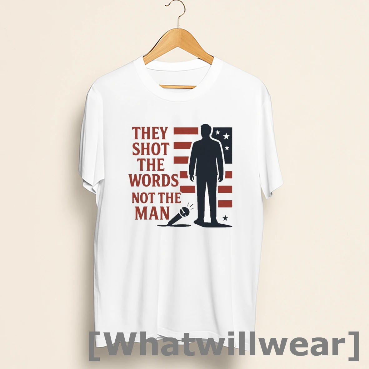 Official They Shot The Words Not The Man Charlie Kirk Shirts