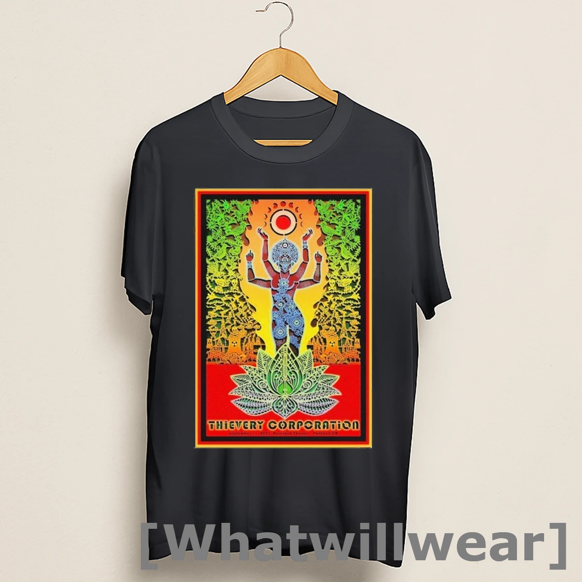 Official Thievery Corporation At Roseland Theater In Portland Or On Sept 11 2025 Shirts