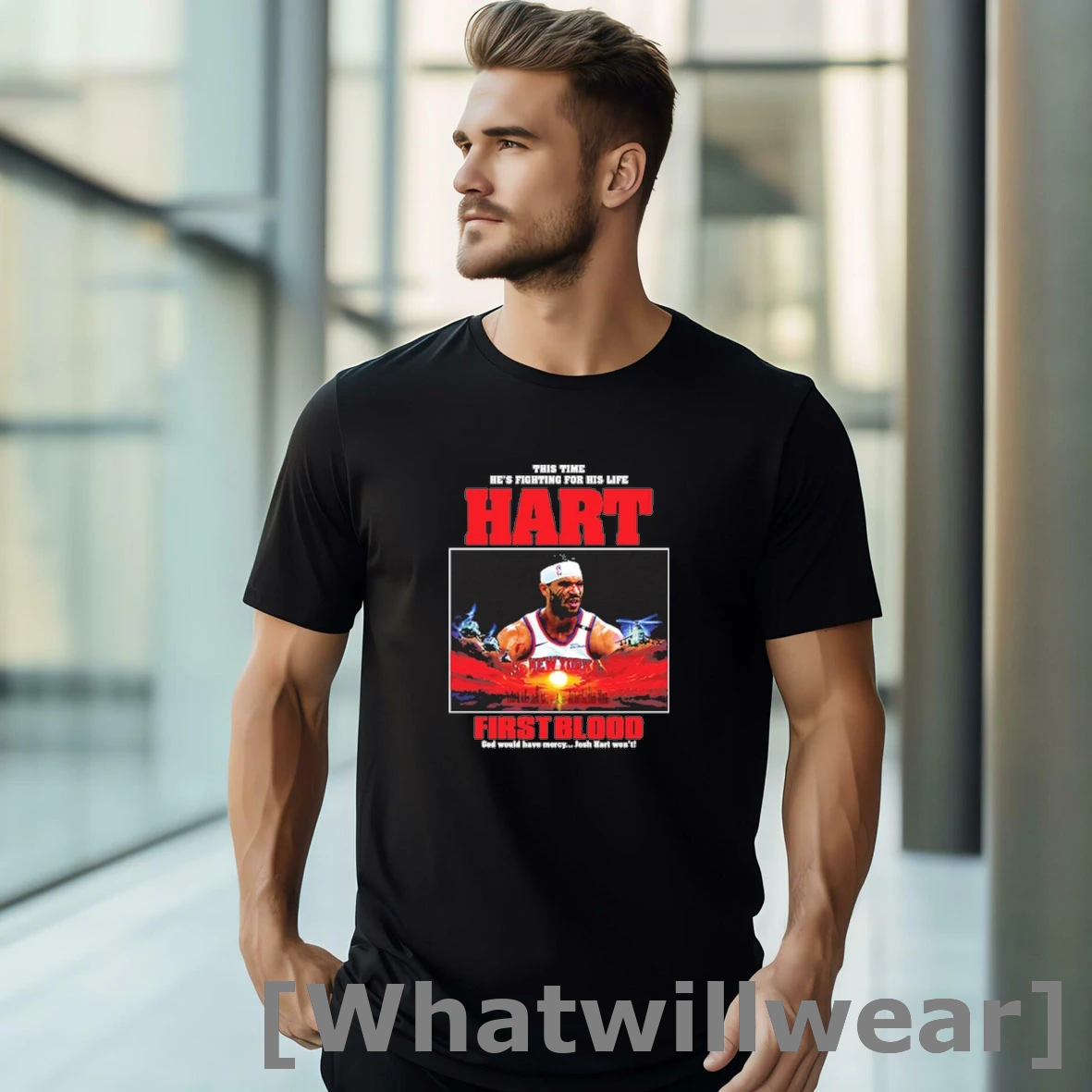 Official This Time Hes Fighting For His Life Josh Hart Tshirts Sweater