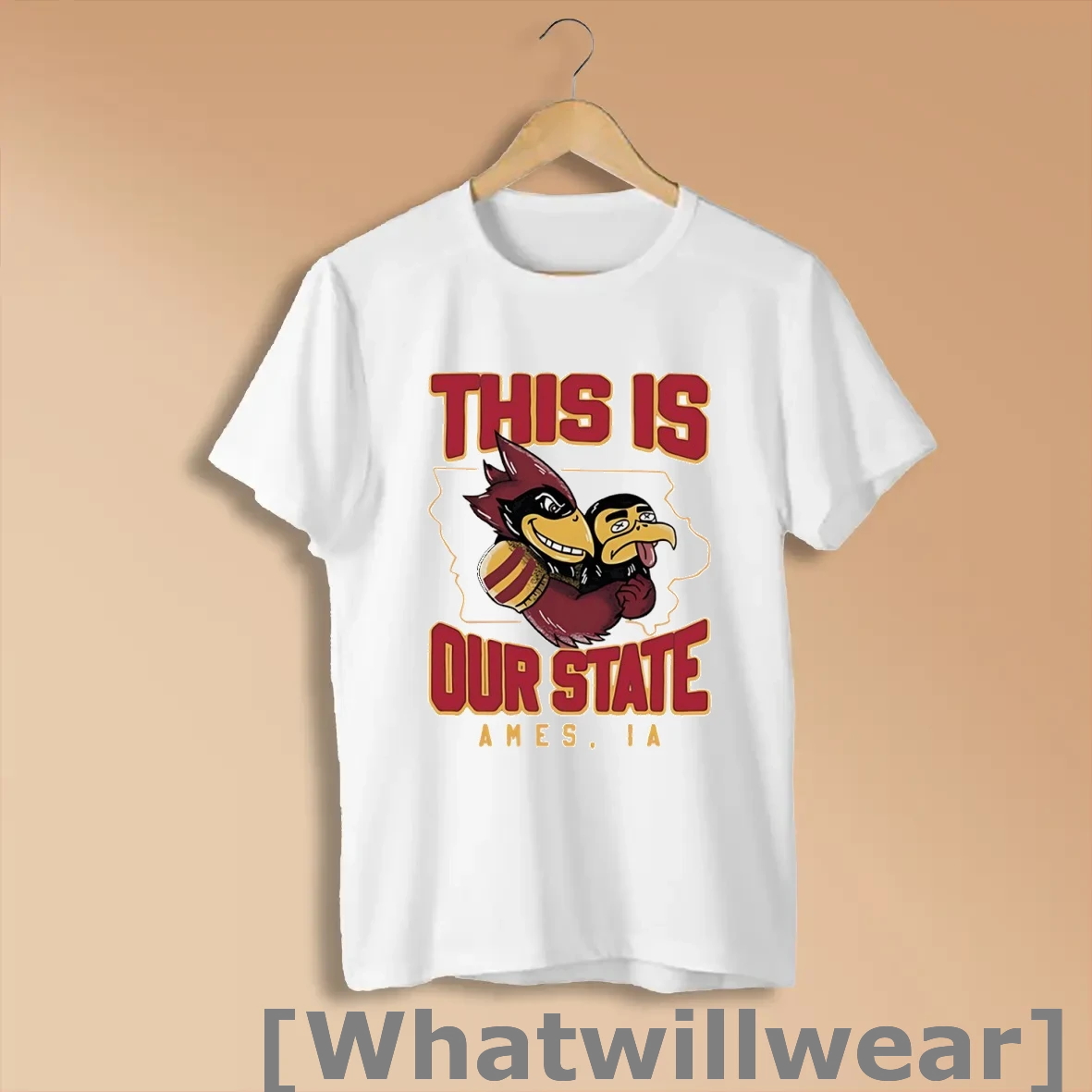 Official This Is Our State Ia Iowa Hawkeyes Vs Iowa State Cyclones Shirts