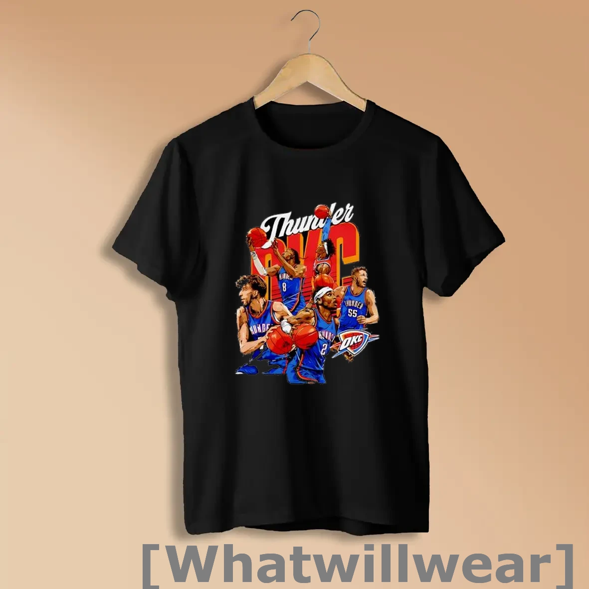 Official Thunder Up Okc Graphic Team Retro Shirts
