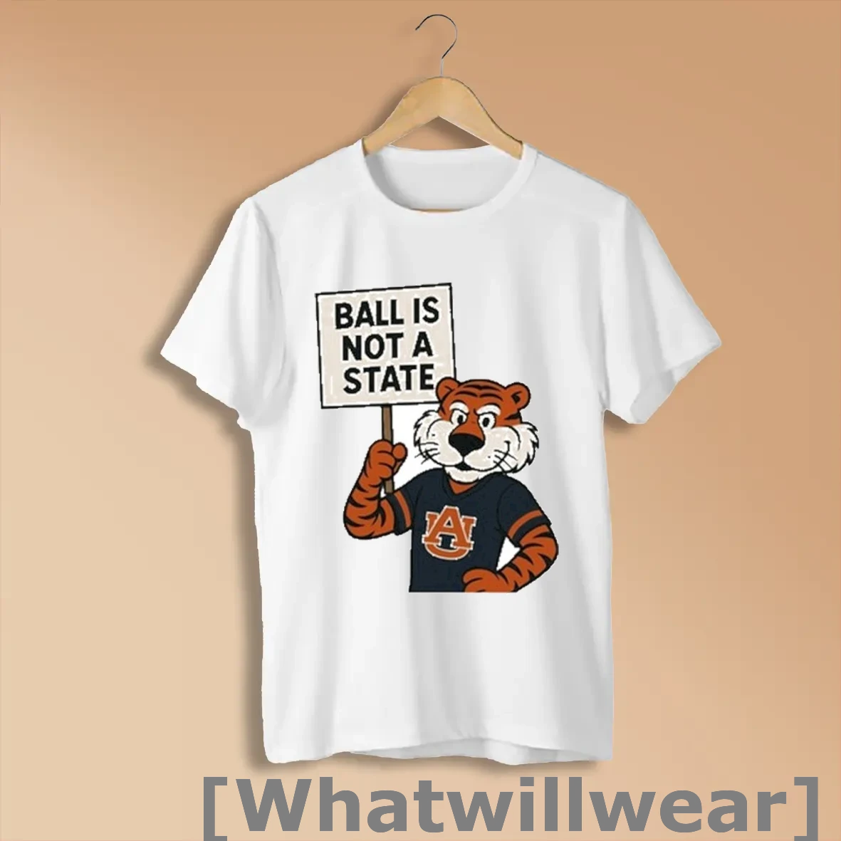 Official Tiger Zac Blackerby Ball Is Not A State 2025 Shirts