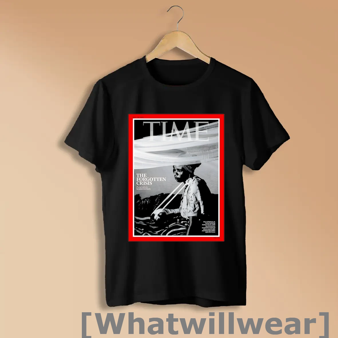 Official Time The Forgotten Crisis September 29 2025 Moises Saman Black Shirts