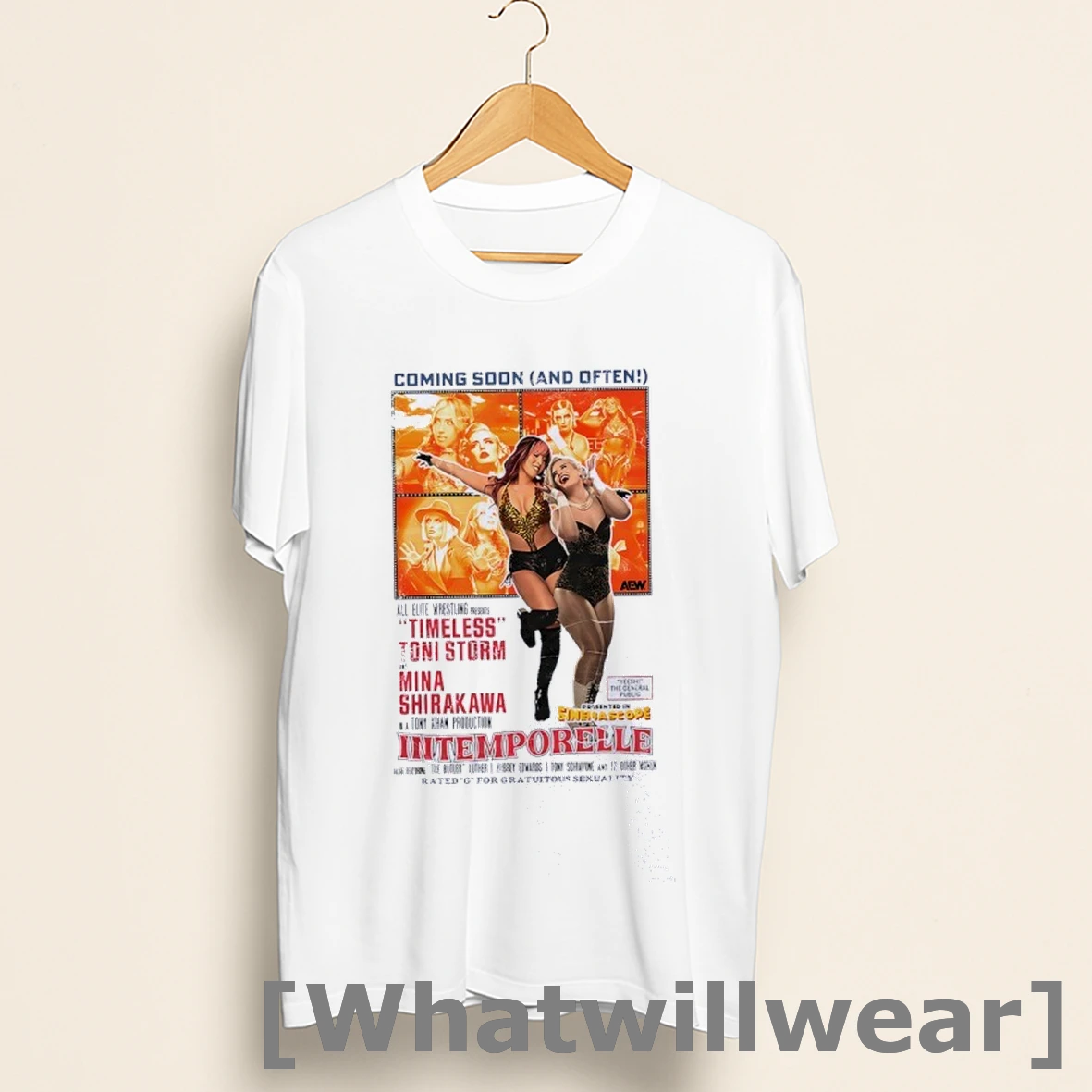Official Timeless Toni Storm And Mina Shirakawa Coming Soon And Often Intemporelle Shirts