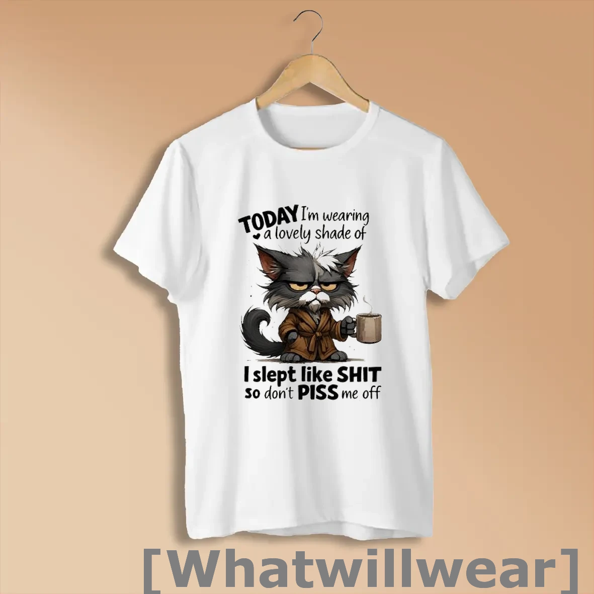 Official Today Im Wearing A Lovely Shade Of I Slept Like Shit So Dont Piss Me Off Shirts