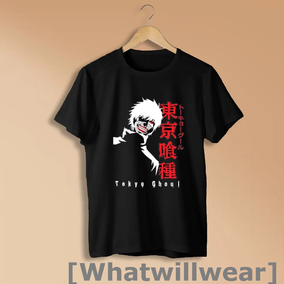 Official Tokyo Ghoul Ken Kaneki Red Eyes Shirts
