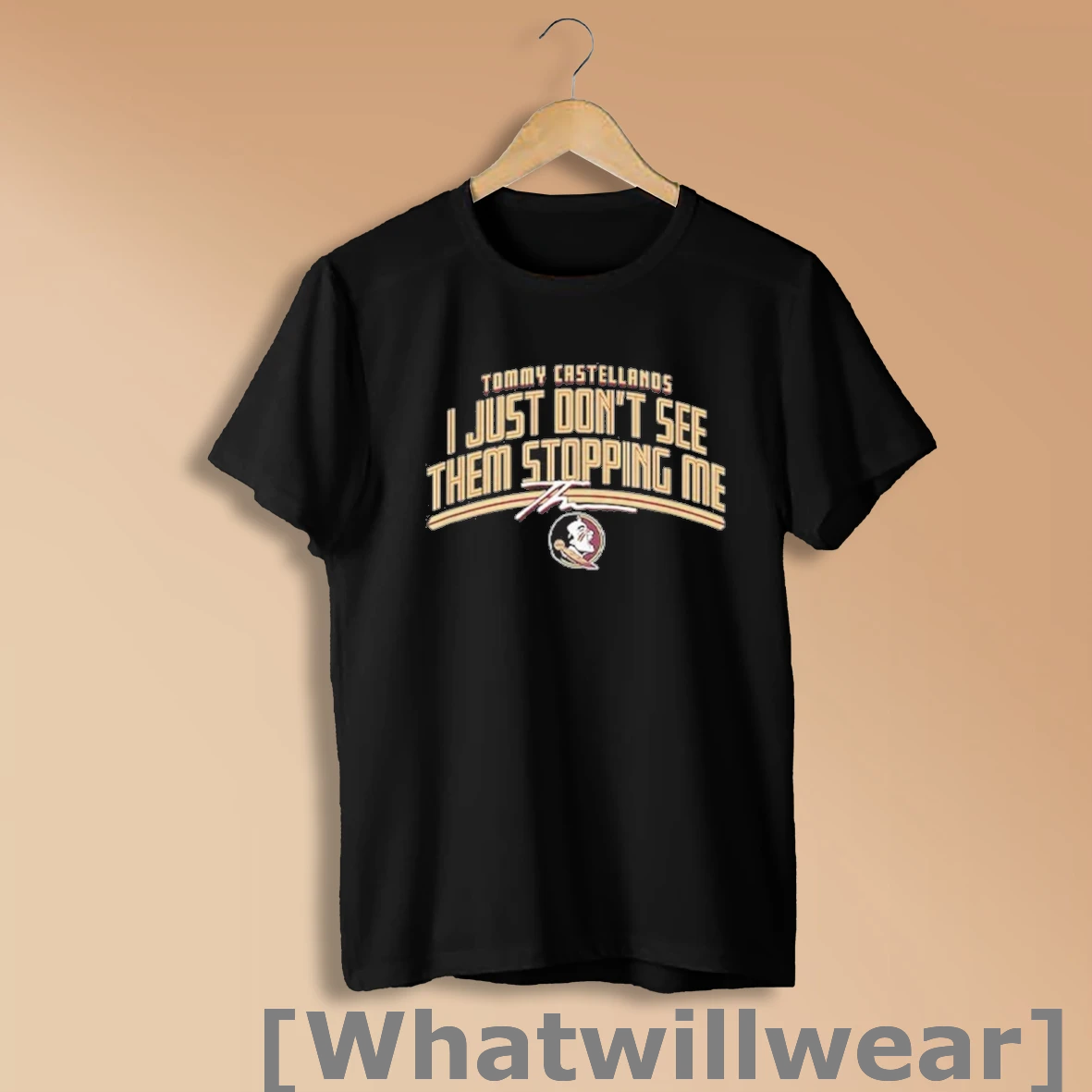 Official Tommy Castellanos I Just Dont See Them Stopping Me Shirt Sweatshirt