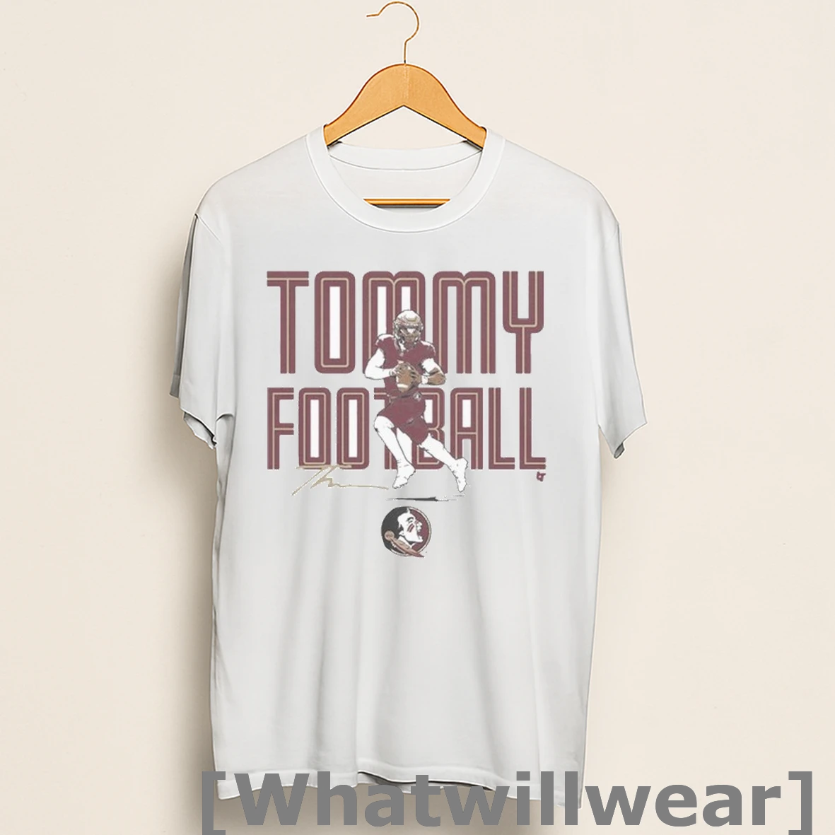Official Tommy Castellanos Tommy Football Florida State Seminoles Fsu Shirts