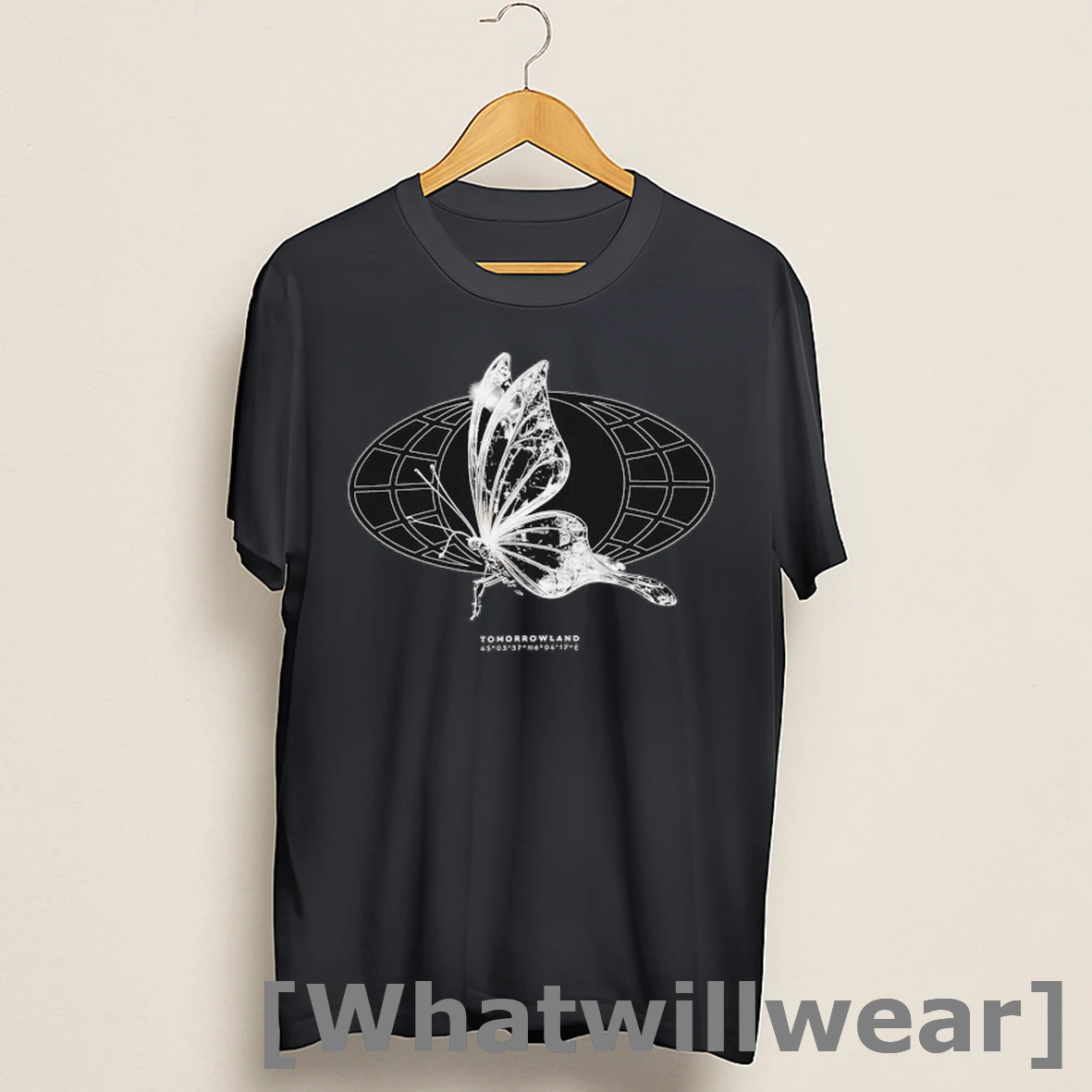 Official Tomorrowland Glass Butterfly Shirts