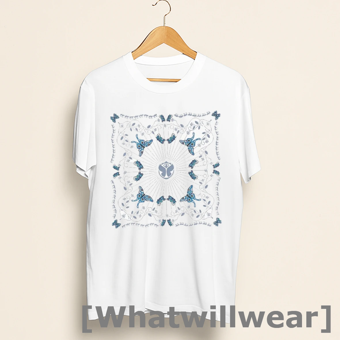Official Tomorrowland Mosaic Butterfly Shirts