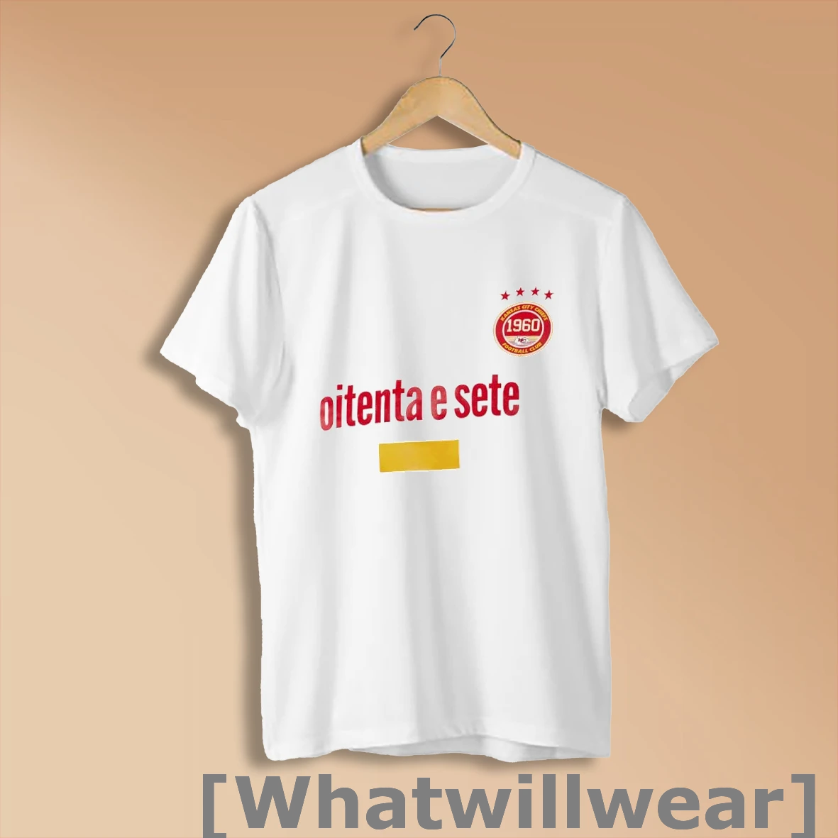 Official Travis Kelce Kansas City Chiefs 1960 Football Club Oitenta E Sete Shirt Sweatshirt