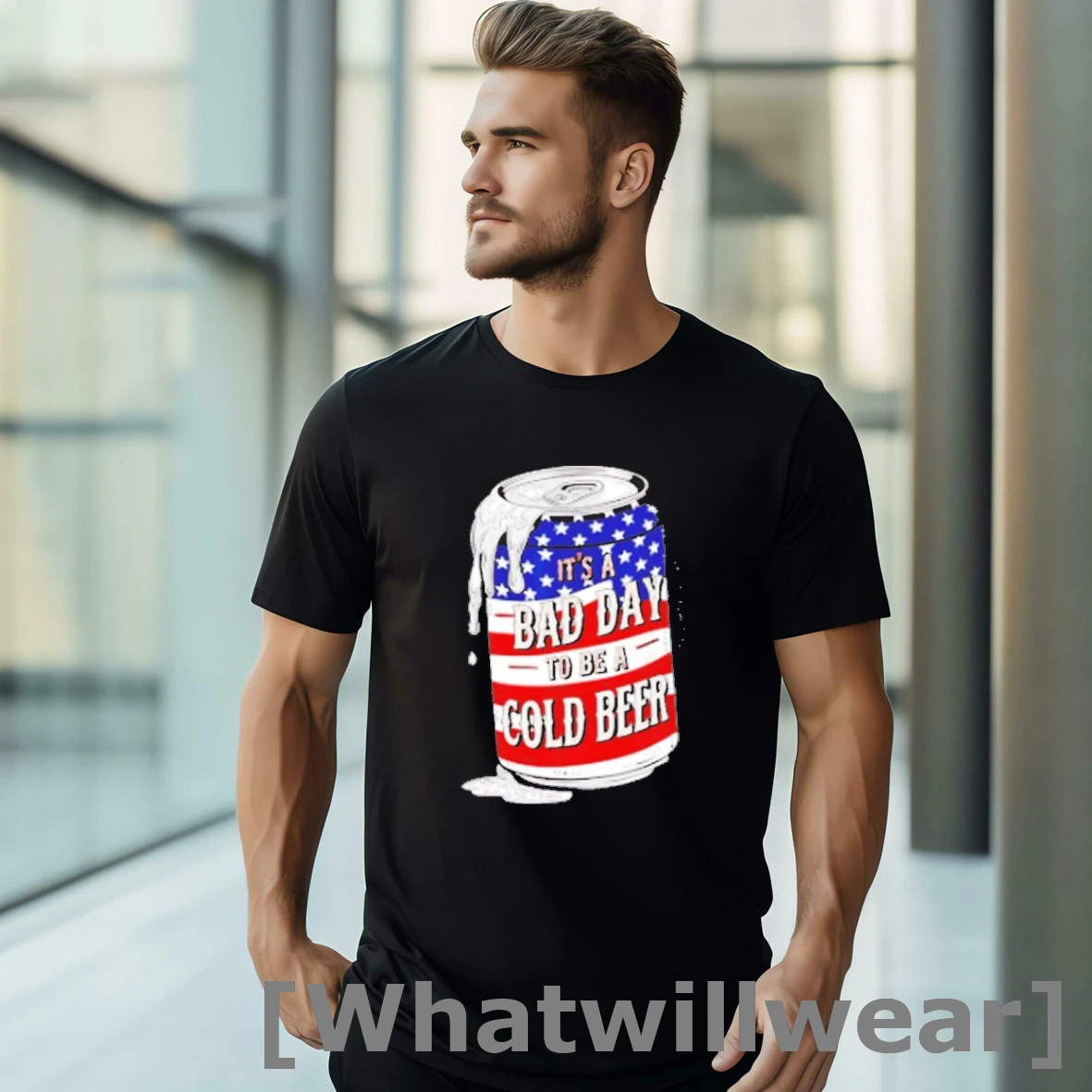 Official Trending Its A Bad Day To Be A Cold Beer Funny 4th Of July Shirts