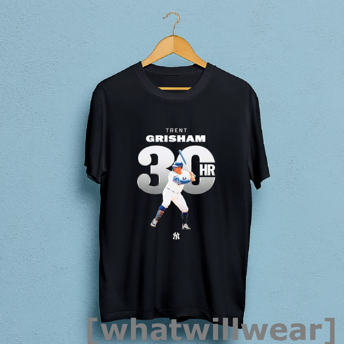 Official Trent Grisham 30 Hr New York Yankees T Shirt Sweatshirt