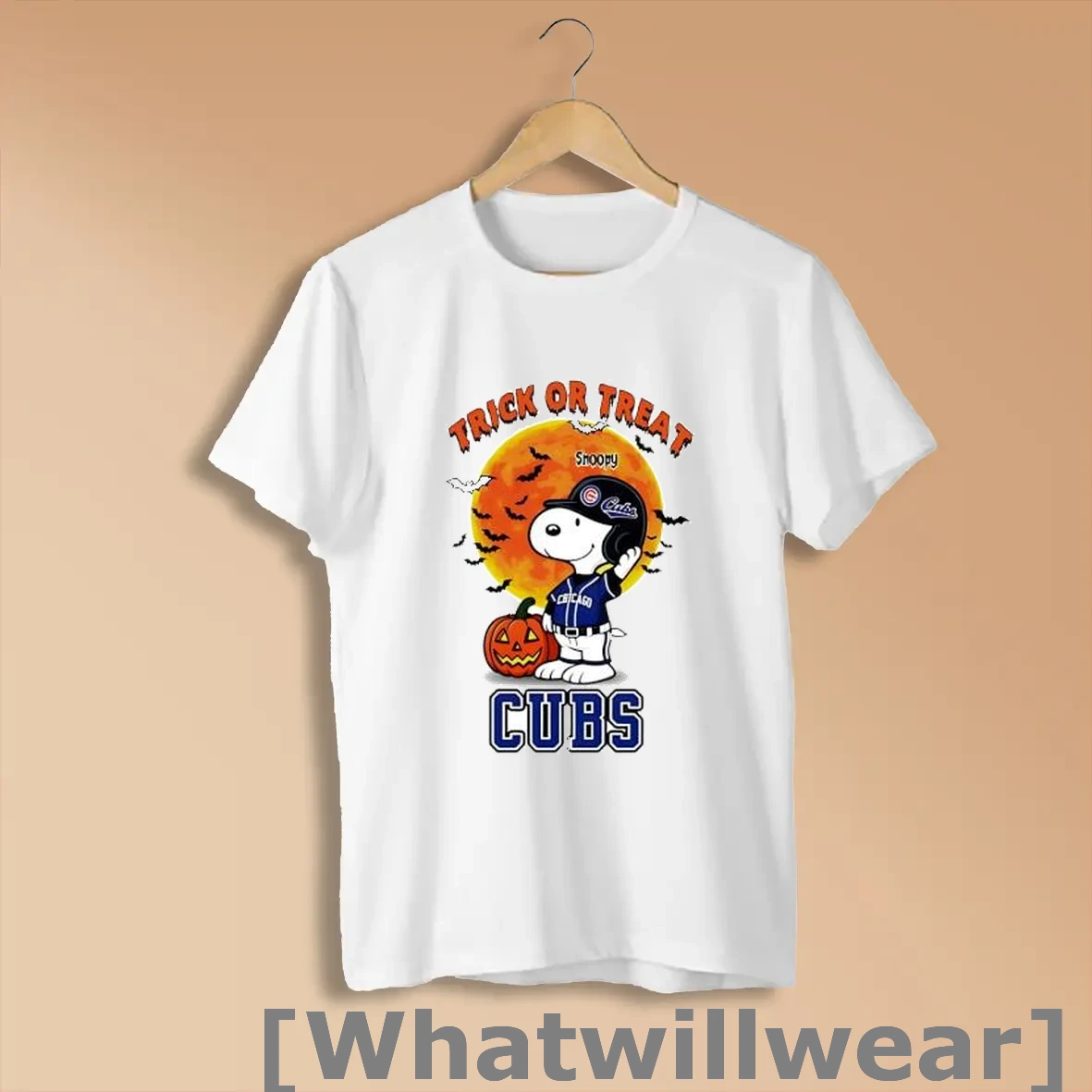 Official Trick Or Treat Chicago Cubs Snoopy Halloween Shirts