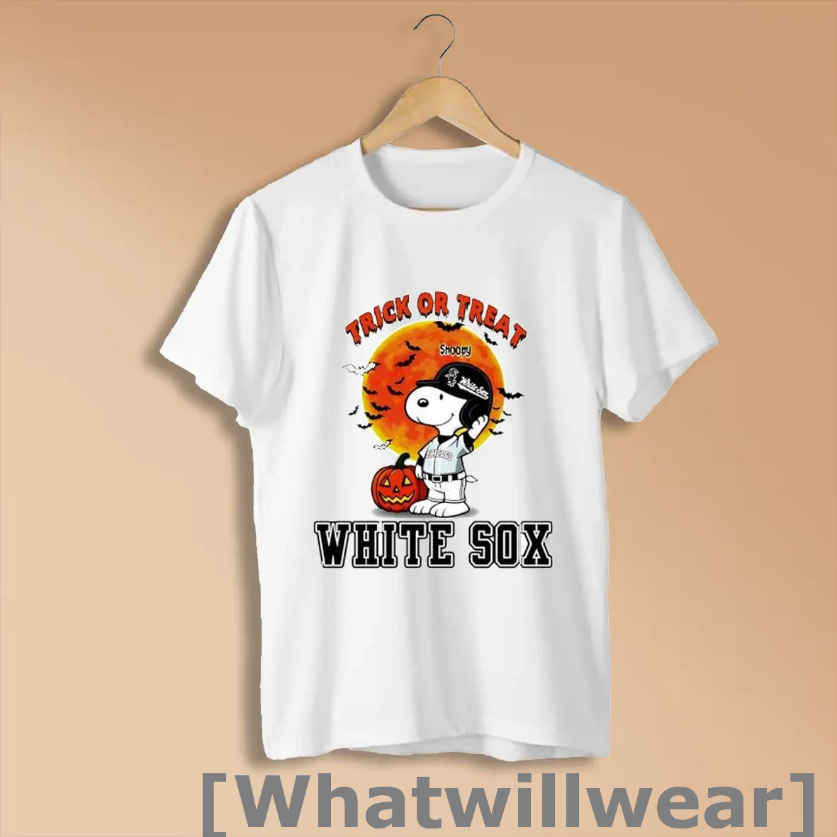 Official Trick Or Treat Chicago White Sox Snoopy Halloween Shirts