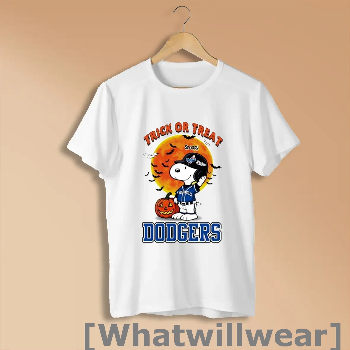 Official Trick Or Treat Los Angeles Dodgers Snoopy Halloween Shirts