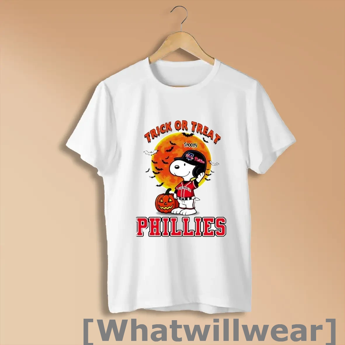 Official Trick Or Treat Philadelphia Phillies Snoopy Halloween Shirts