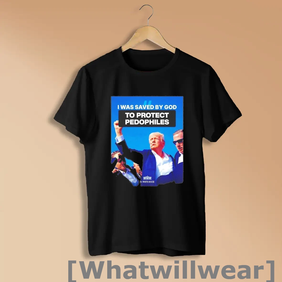 Official Trump I Was Saved By God To Protect Pedophiles Shirts