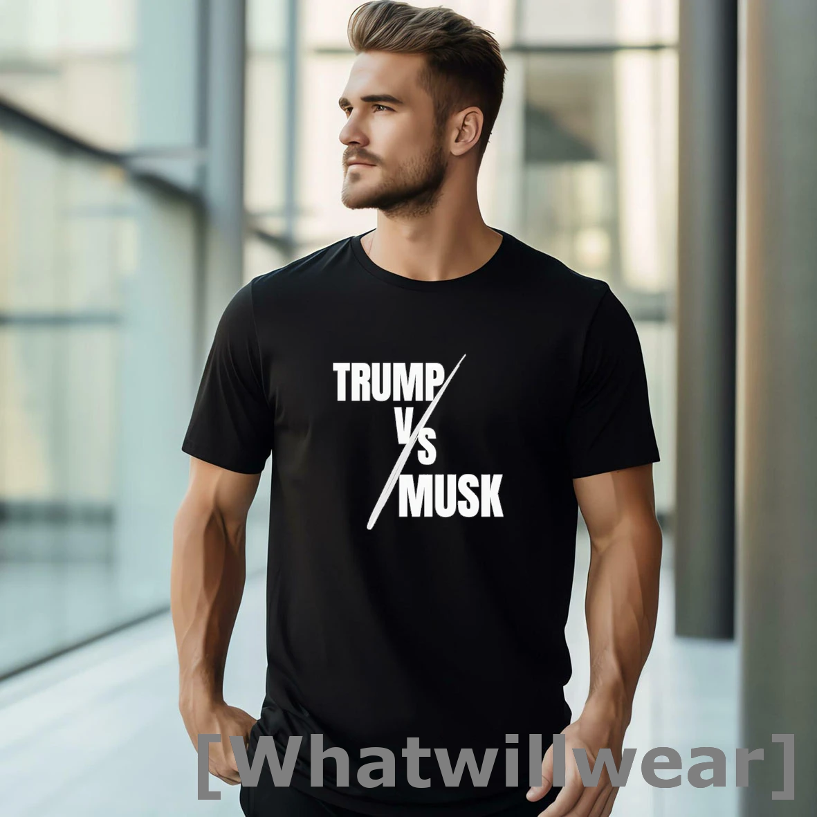 Official Trump Vs Musk Tshirts Sweater