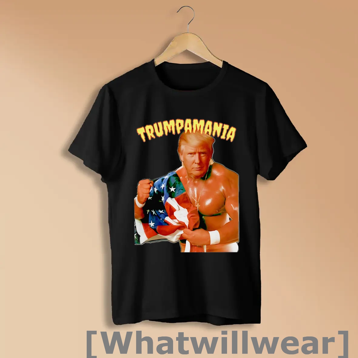 Official Trumpamania American Flag Shirts