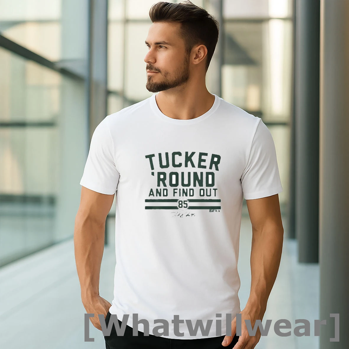 Official Tucker Kraft Tucker Round And Find Out Signature Tshirts Sweater